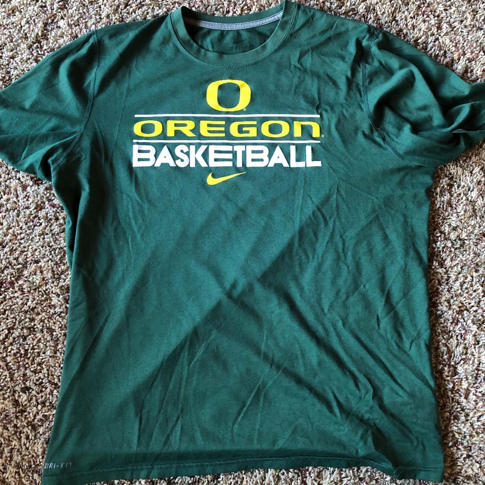 Oregon Ducks Basketball Dri-Fit Shirt